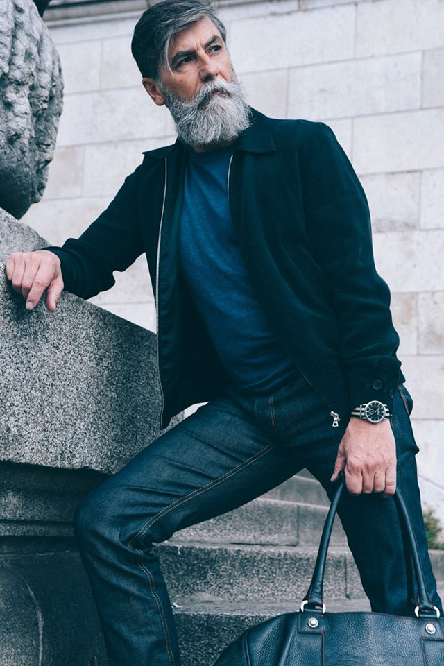 60 Yaşında Model Olan Philippe Dumas